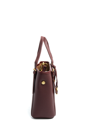 Silver Polo SP1244 Kadın Omuz Çantası Mini Rolax Bordo-Bordo