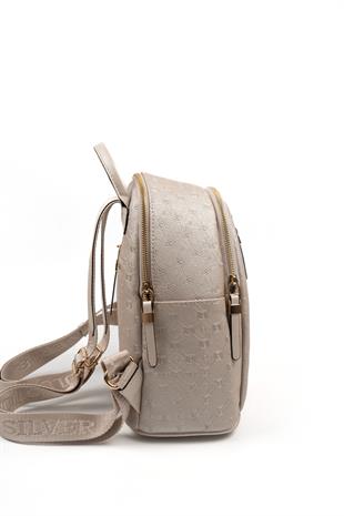 Silver & Polo Bej - S.Bej SP901 Kadın Sırt Çantası