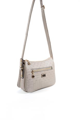 Silver & Polo Bej - S.Bej SP818 Kadın Çanta Modelleri>Çapraz Çanta