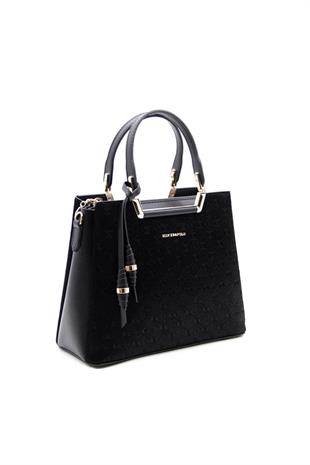 Silver & Polo SP969 Kadın El Çantası Fashion Siyah