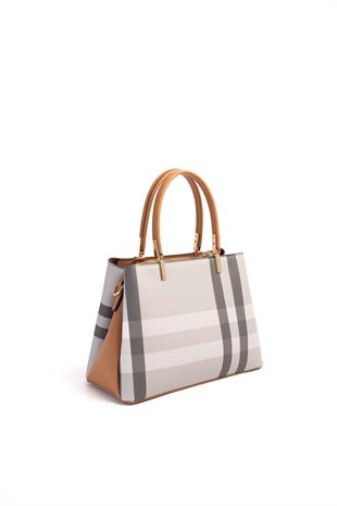 Silver & Polo A.Gri - A.Taba SP1098 Kadın El Çantası