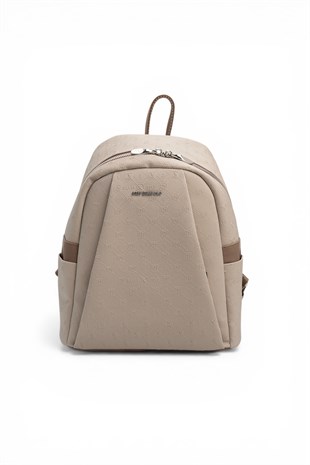 Silver & Polo SP926 Kadın Sırt Çantası Fashion Bej-Latte