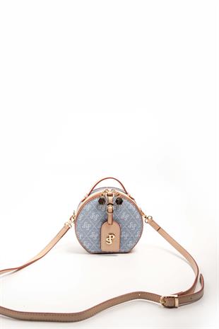 Silver & Polo Mavi - Ten SP1163 Kadın Çapraz Çanta