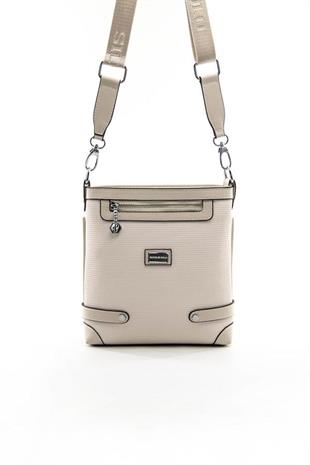 Silver & Polo SP1120 Kadın Çapraz Çanta Petek Bej-Bej
