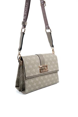 Silver & Polo Yeşil SP1009 Kadın Çapraz Çanta