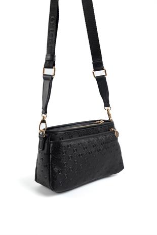 Silver & Polo Siyah SP1184 Kadın Çapraz Çanta