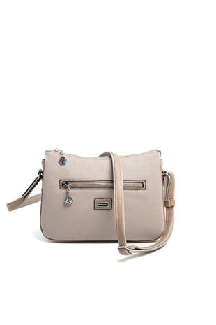 Silver & Polo SP818 Kadın Çapraz Çanta Fashion A.Vizon-Latte