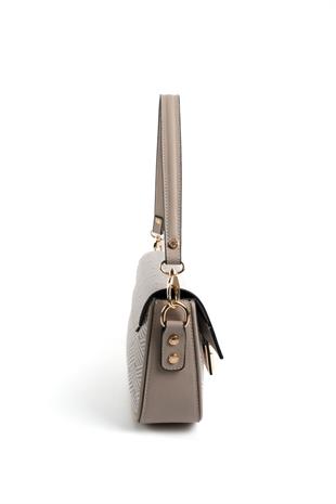 Silver & Polo Bej - Kum SP1179 Kadın Omuz Çantası
