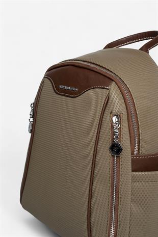 Silver & Polo L.Haki - Kahve SP906 Sırt Çantası