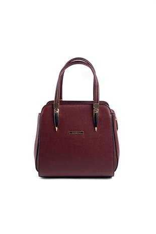Silver & Polo Bordo SP1136 Kadın El Çantası