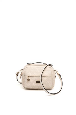 Silver & Polo Taş - Kemik SP1186 Kadın Çapraz Çanta