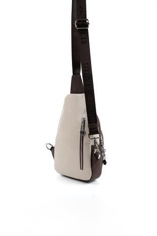 Silver & Polo Bej - Kahve SP959 Kadın Çanta Modelleri>Vücut Çantası