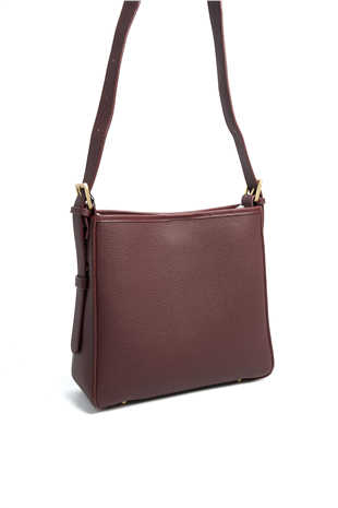 Silver Polo SP1249 Kadın Omuz Çantası Mini Rolax Bordo-Bordo