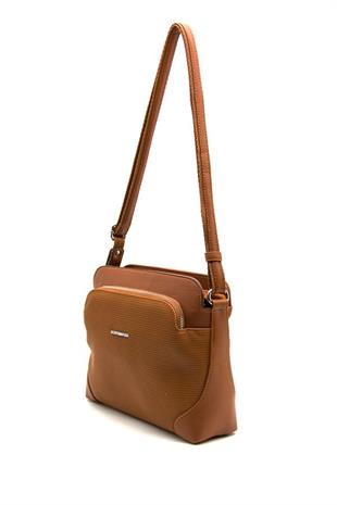 Silver & Polo SP364 Kadın Çapraz Çanta Petek Taba