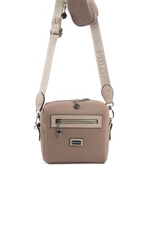Silver & Polo Kum - Kum SP1038 Kadın Çapraz Çanta