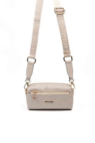 Silver & Polo Bej - S.Bej SP1142 Kadın Çapraz Çanta