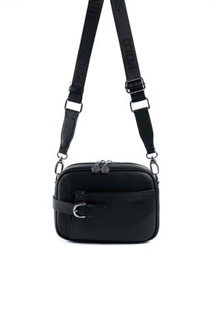 Silver & Polo SP1256 Kadın Çapraz Çanta Düz Siyah