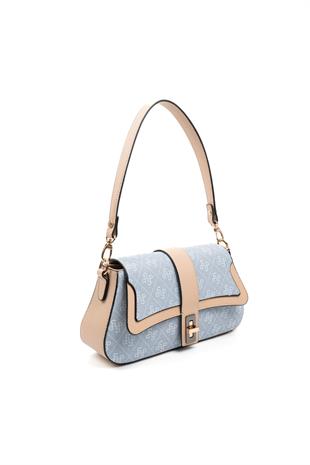 Silver & Polo Mavi - Ten SP1177 Kadın Omuz Çantası
