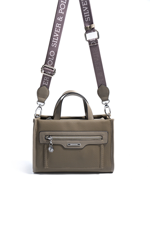 Silver & Polo SP1271 Kadın El Çantası Petek L.Haki-Y.Yeşil