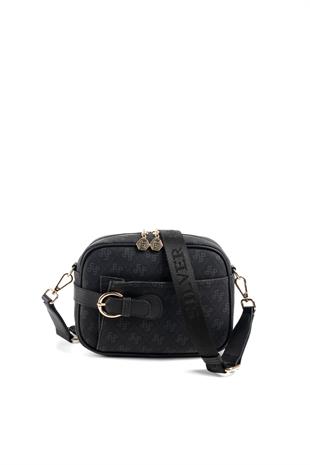 Silver & Polo Siyah SP1256 Çapraz Çanta