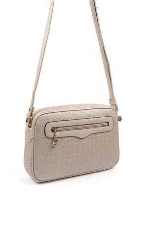 Silver & Polo Bej - S.Bej SP491 Kadın Çapraz Çanta
