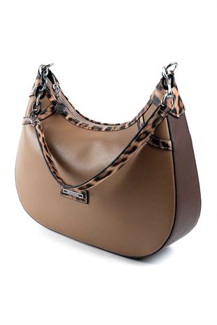 Silver & Polo Leopar Bizon SP1255 Kadın Omuz Çantası