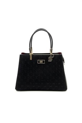 Silver & Polo SP1098 Kadın El Çantası Fashion Siyah