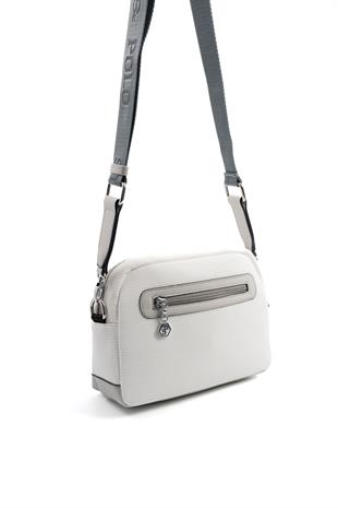 Silver & Polo Beyaz - A.gri SP1201 Kadın Çapraz Çanta