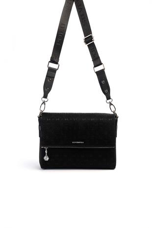 Silver & Polo Siyah - Siyah SP963 Kadın Çapraz Çanta