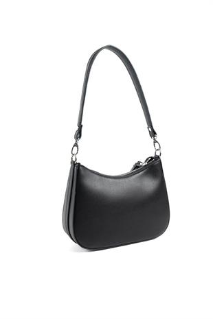 Silver Polo Siyah - Siyah Düz Kadın Omuz Çantası SP1259