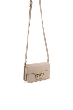 Silver & Polo SP1170 Kadın Çapraz Çanta Soft Koyubej