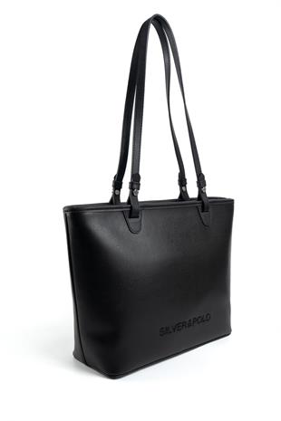 Silver & Polo Siyah SP1204 Kadın Omuz Çantası