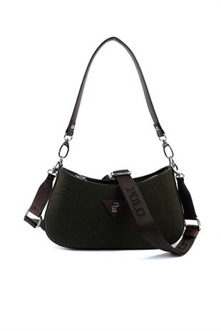 Silver Polo SP1251 Kadın Omuz Çantası Fashion Haki-Kahve