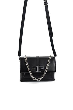 Silver & Polo SP1148 Kadın Çapraz Çanta Düz Siyah