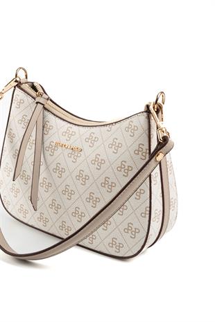 Silver & Polo Bej - Kum SP1259 Omuz Çantası
