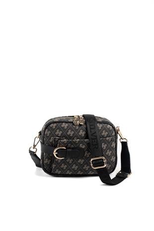 Silver & Polo Füme - Siyah SP1256 Çapraz Çanta