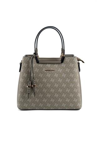 Silver & Polo SP969 Kadın El Çantası Monogram Y.Yeşil