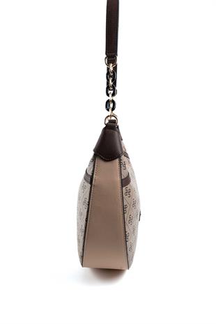 Silver & Polo Koyu Bej - Ten SP1255 Kadın Omuz Çantası