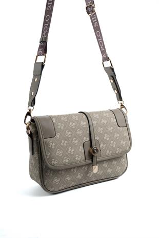 Silver & Polo Yeşil SP1182 Kadın Çapraz Çanta