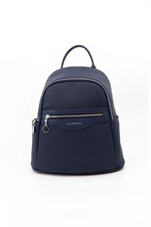 Silver & Polo SP1161 Kadın Sırt Çantası Petek Lacivert