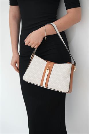 Silver & Polo Taş - Kemik SP1102 Kadın Omuz Çantası