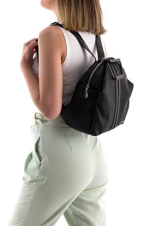 Silver & Polo SP771 Kadın Sırt Çantası Petek Siyah