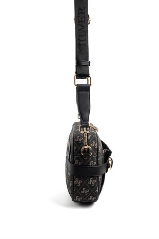 Silver & Polo Füme - Siyah SP1256 Çapraz Çanta