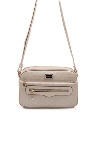 Silver & Polo Bej - S.Bej SP491 Kadın Çapraz Çanta
