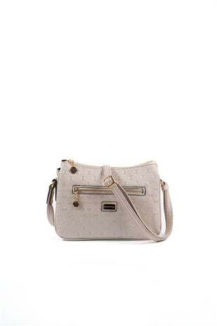 Silver & Polo Bej - S.Bej SP818 Kadın Çanta Modelleri>Çapraz Çanta
