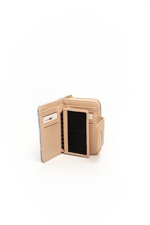 Silver & Polo Mavi - Ten SP935 Kadın Cüzdan & Kartlık