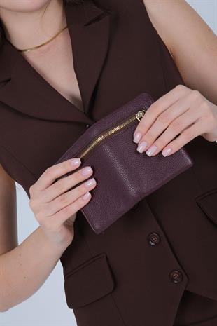 SP1197 Cüzdan & Kartlık  Bordo