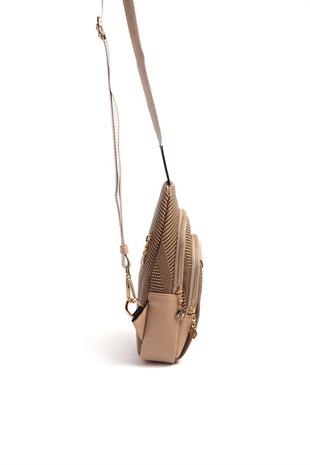 Silver & Polo Nut - Ten SP959 Kadın Vücut Çantası