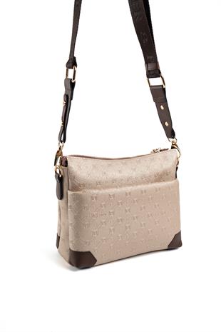 Silver & Polo Nut - Kahve SP1110 Kadın Çapraz Çanta