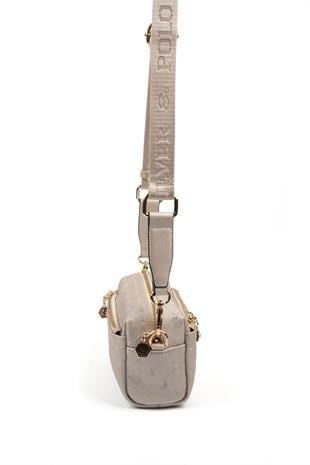Silver & Polo Bej - S.Bej SP1142 Kadın Çapraz Çanta